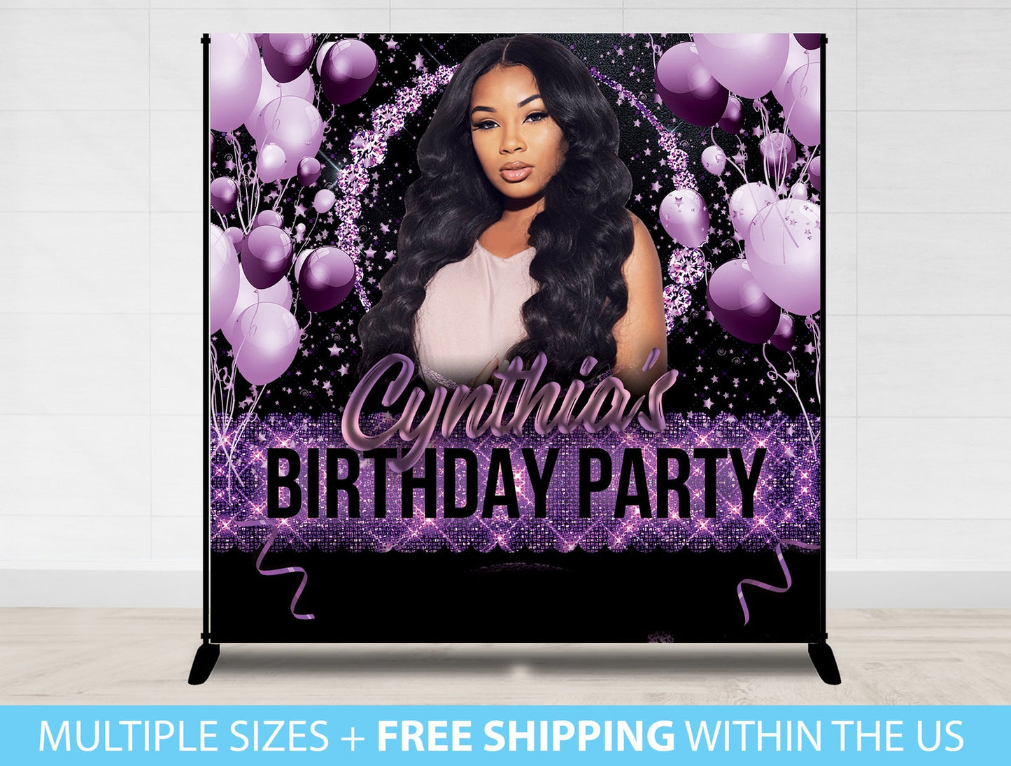 Custom Logo Backdrop, Custom Photo Backdrop, Birthday Backdrop, Bridal Shower Backdrop, Wedding Backdrop