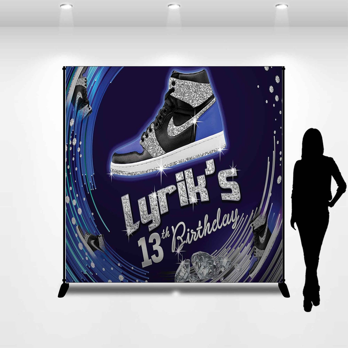 Custom Logo Backdrop, Custom Photo Backdrop, Birthday Backdrop, Bridal Shower Backdrop, Wedding Backdrop