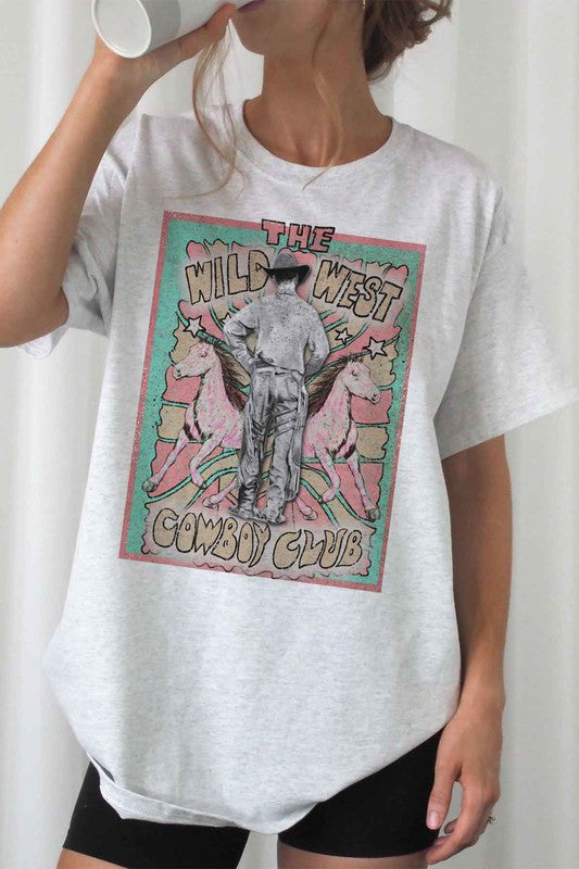 WILD WEST COWBOY GRAPHIC TEE / T-SHIRT