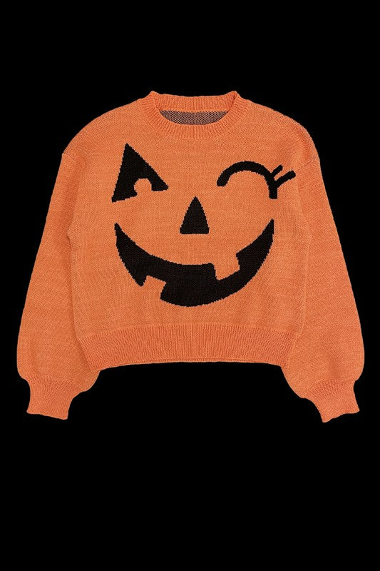 Pumpkin Halloween Sweater