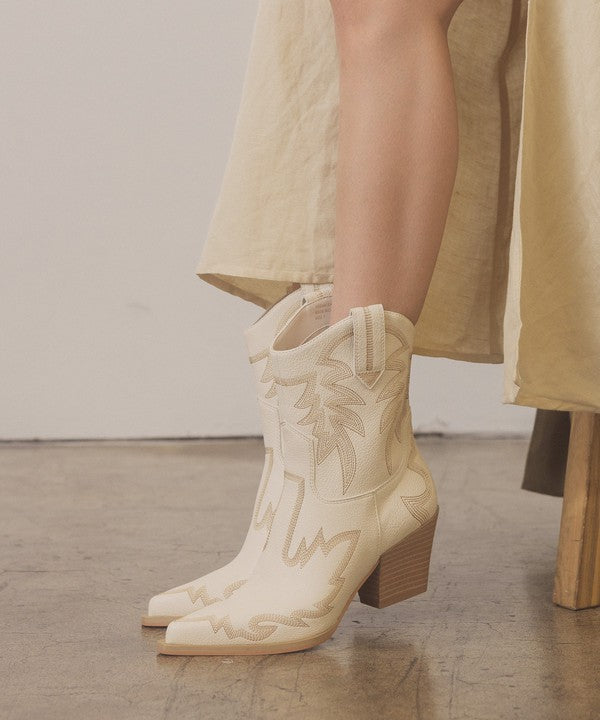 OASIS SOCIETY Nantes - Embroidered Cowboy Boots