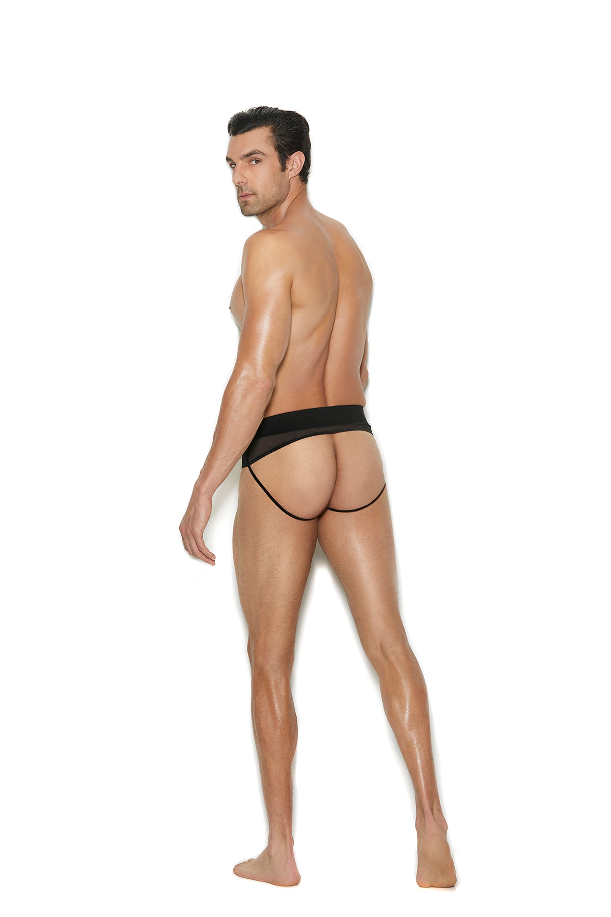 Laferb Unique Intimates Men's Mesh And Lycra Jock Strap