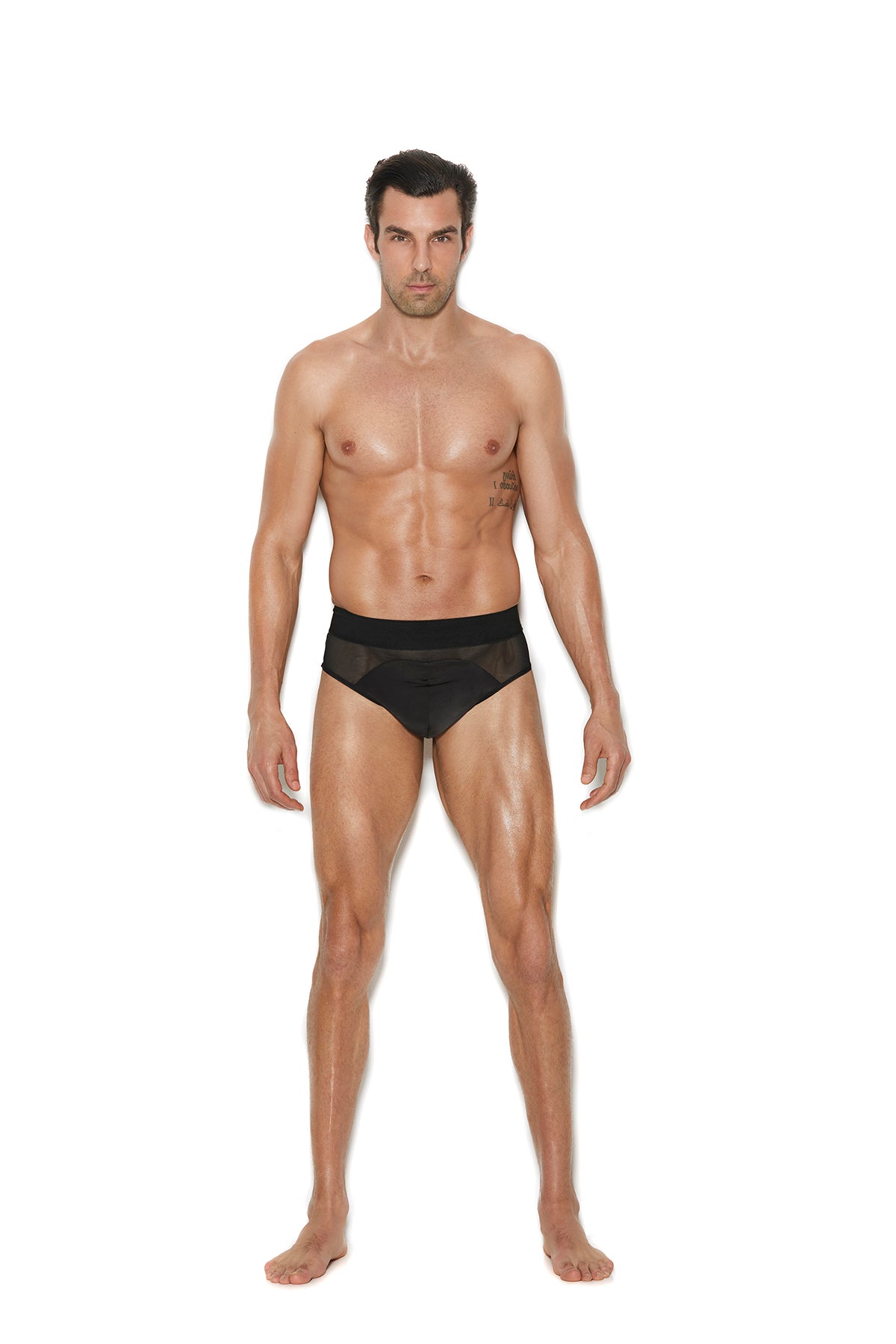 Laferb Unique Intimates Men's Mesh And Lycra Jock Strap