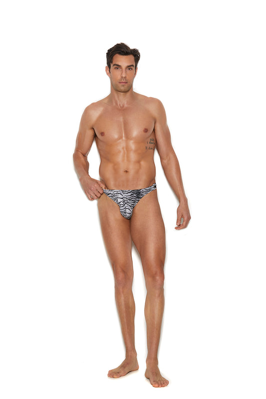 Laferb Unique Intimates Men's Snap Closure Thong