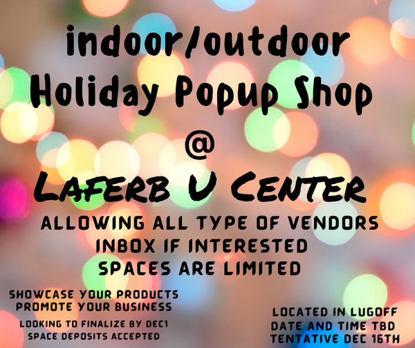 Holiday Pop Up Shop Lugoff