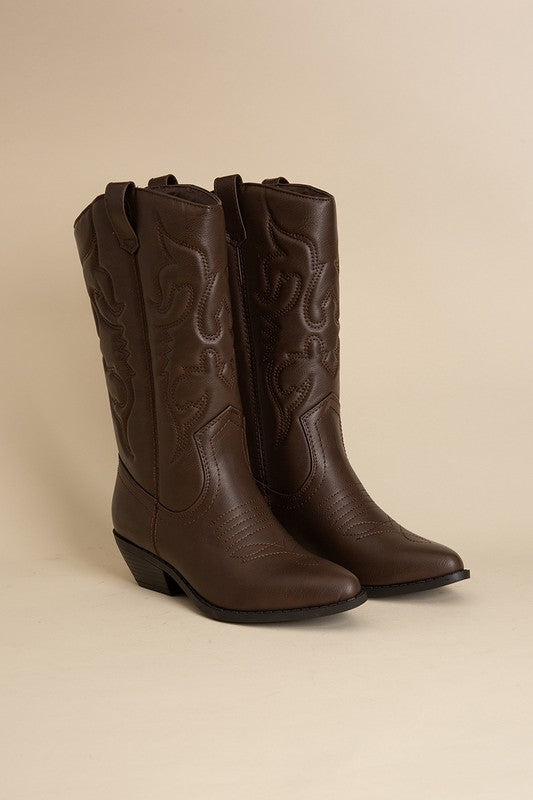 Rerun Western Boots